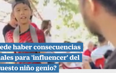 ¿Puede haber consecuencias penales para «influencer» del supuesto niño genio?